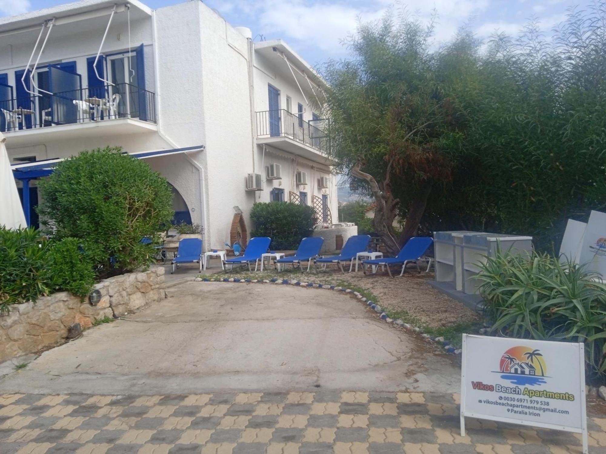 Vikos Beach Apartments Paralia Irion Екстер'єр фото